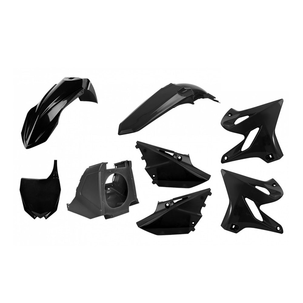 Polisport Restyling Plastics Box Kit with Airbox For Yamaha YZ 250 Black 2002-2018